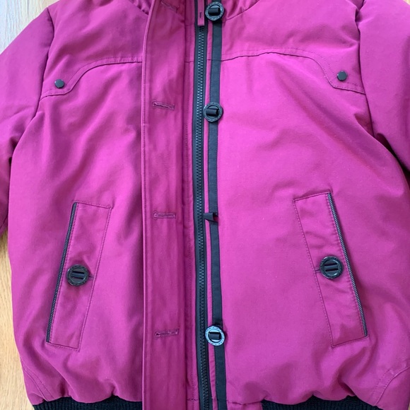 Alpinetek Downfilled Bomber Jacket Coat Parka - Picture 5 of 14